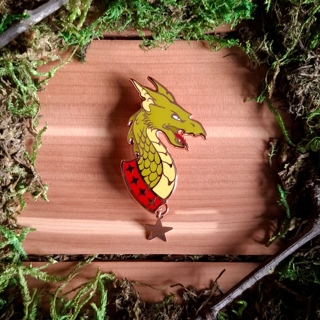 Drache Enamel Pin