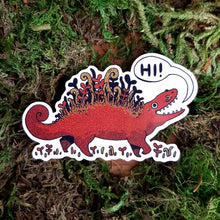 Load image into Gallery viewer, &quot;Hi!&quot; Noodlebeastie Vinyl Sticker
