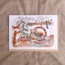 Load image into Gallery viewer, &quot;Warmest Wishes&quot; Greeting Card
