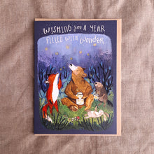 Load image into Gallery viewer, Firefly Night Greeting Card
