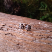 Load image into Gallery viewer, Sterling Silver Tiny Frog Studs

