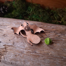 Load image into Gallery viewer, Tiny Dragon Leather Brooch
