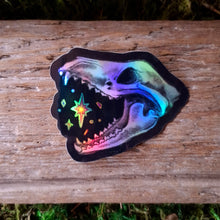 Load image into Gallery viewer, Thylacine Skull Vinyl Sticker
