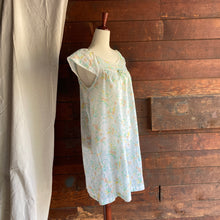 Load image into Gallery viewer, Vintage Sheer Floral Print House Dress

