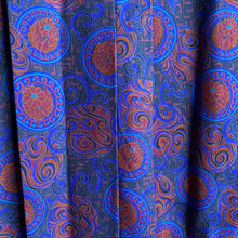 Load image into Gallery viewer, 90s Vintage Rayon Blend Bright Midi Skirt
