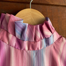 Load image into Gallery viewer, 80s Vintage Pink Striped Dress
