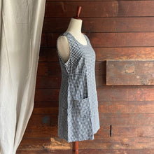 Load image into Gallery viewer, 90s Vintage Gingham Mini Dress
