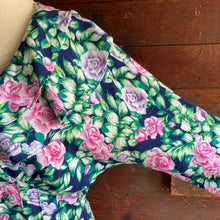Load image into Gallery viewer, 90s Ruffled Floral Maxi Dress
