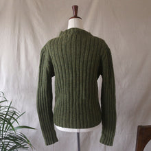 Load image into Gallery viewer, Homemade Knit Mossy Green Sweater
