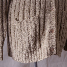 Load image into Gallery viewer, Slouchy Knit Deep V-Neck Cardigan
