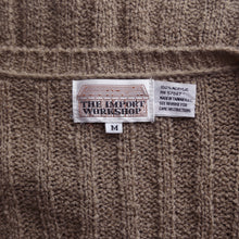 Load image into Gallery viewer, Slouchy Knit Deep V-Neck Cardigan
