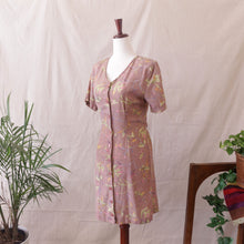Load image into Gallery viewer, Button-Front Shortsleeve Mini Dress
