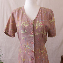 Load image into Gallery viewer, Button-Front Shortsleeve Mini Dress
