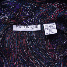 Load image into Gallery viewer, Dotted Paisley High Collar Blouse
