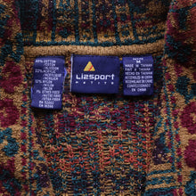Load image into Gallery viewer, Ornate Knit Cardigan with Metallic Yarns
