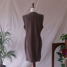 Load image into Gallery viewer, Olive Corduroy Button-Front Mini Dress
