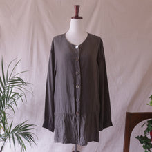 Load image into Gallery viewer, Light Flowy Olive Grey Jacket
