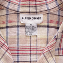 Load image into Gallery viewer, Cream Plaid Short Sleeve Blouse (1X)

