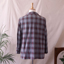 Load image into Gallery viewer, Plaid Dagger Collar Lightweight Jacket (1X)
