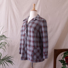 Load image into Gallery viewer, Plaid Dagger Collar Lightweight Jacket (1X)
