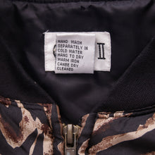 Load image into Gallery viewer, Tiger Stripe Print Silk Puffer Jacket (2X)
