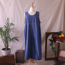 Load image into Gallery viewer, Sleeveless Denim Maxi Dress (3X)
