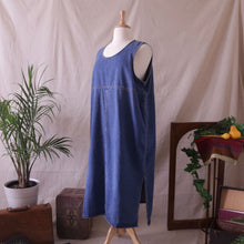 Load image into Gallery viewer, Sleeveless Denim Maxi Dress (3X)
