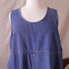 Load image into Gallery viewer, Sleeveless Denim Maxi Dress (3X)
