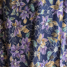 Load image into Gallery viewer, 90s Vintage Floral Wrap-Front Skirt
