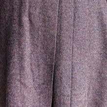 Load image into Gallery viewer, 80s Vintage Purple Lined Wool Midi Skirt

