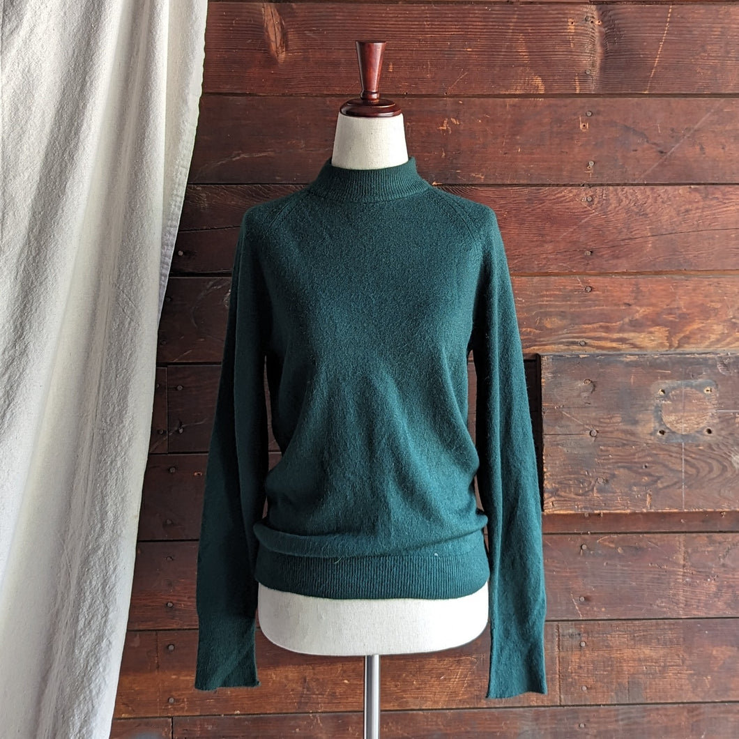70s/80s Vintage Green Acrylic Knit Sweater