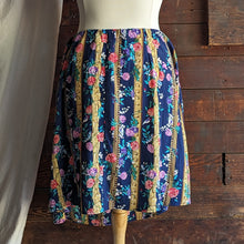 Load image into Gallery viewer, 80s Vintage Plus Size Polyester Knee-Length Skirt
