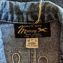 Load image into Gallery viewer, 80s Vintage Plus Size Embellished Denim Blazer
