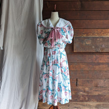 Load image into Gallery viewer, Vintage Tulip Print Sailor Dress
