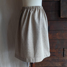 Load image into Gallery viewer, 70s Vintage Tan Vest and Skirt Set
