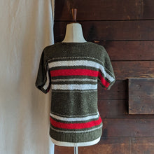 Load image into Gallery viewer, 90s Vintage Striped Cotton Knit Top
