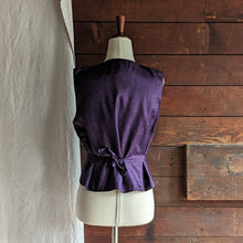 Load image into Gallery viewer, Vintage Purple Worsted Wool Vest
