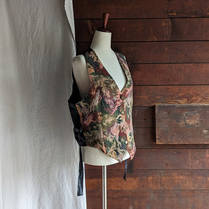 90s Vintage Tapestry Vest