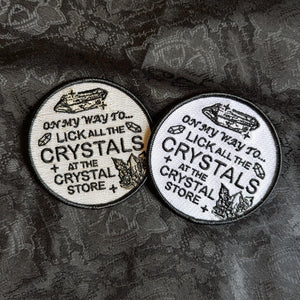 "Crystal Licker" Iron-on Patch