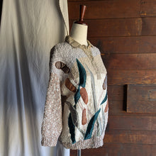 Load image into Gallery viewer, 80s Vintage Cattail Sweater
