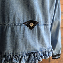 Load image into Gallery viewer, 90s Vintage Embellished Denim Jacket
