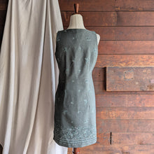 Load image into Gallery viewer, 90s Vintage Olive Green Mini Dress
