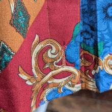 Load image into Gallery viewer, 90s Vintage Button-Front Rayon Blend Skirt
