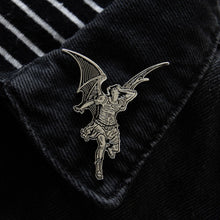 Load image into Gallery viewer, Gustave Dore Lucifer Enamel Pin
