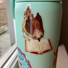 Load image into Gallery viewer, Avid Reader Clear Vinyl Sticker
