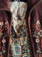 Load image into Gallery viewer, Copper Maple Seed Half Pendant
