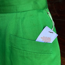 Load image into Gallery viewer, 90s Vintage Green Twill Pencil Skirt
