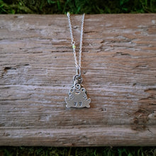 Load image into Gallery viewer, Frog &amp; Snail Sterling Silver Pendant
