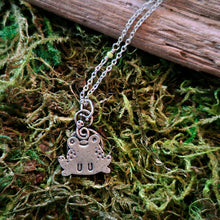 Load image into Gallery viewer, Frog &amp; Snail Sterling Silver Pendant
