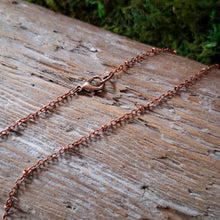 Load image into Gallery viewer, Copper Kyanite Spiral Necklace
